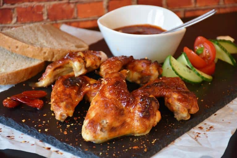 Alas de pollo Orientales